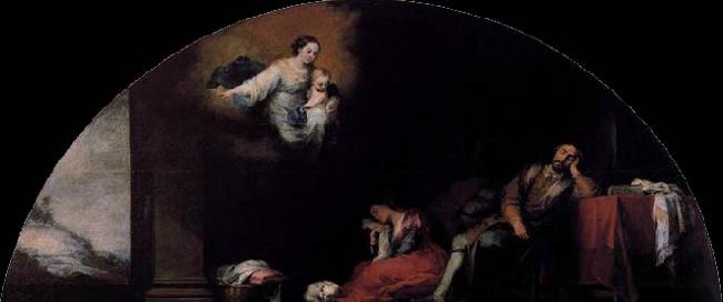 MURILLO, Bartolome Esteban Dream of Patrician John oil painting image
